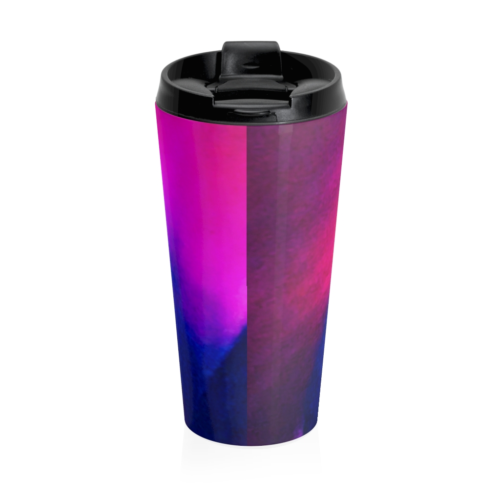 PINK TULIP Stainless Steel Travel Mug - Image 3