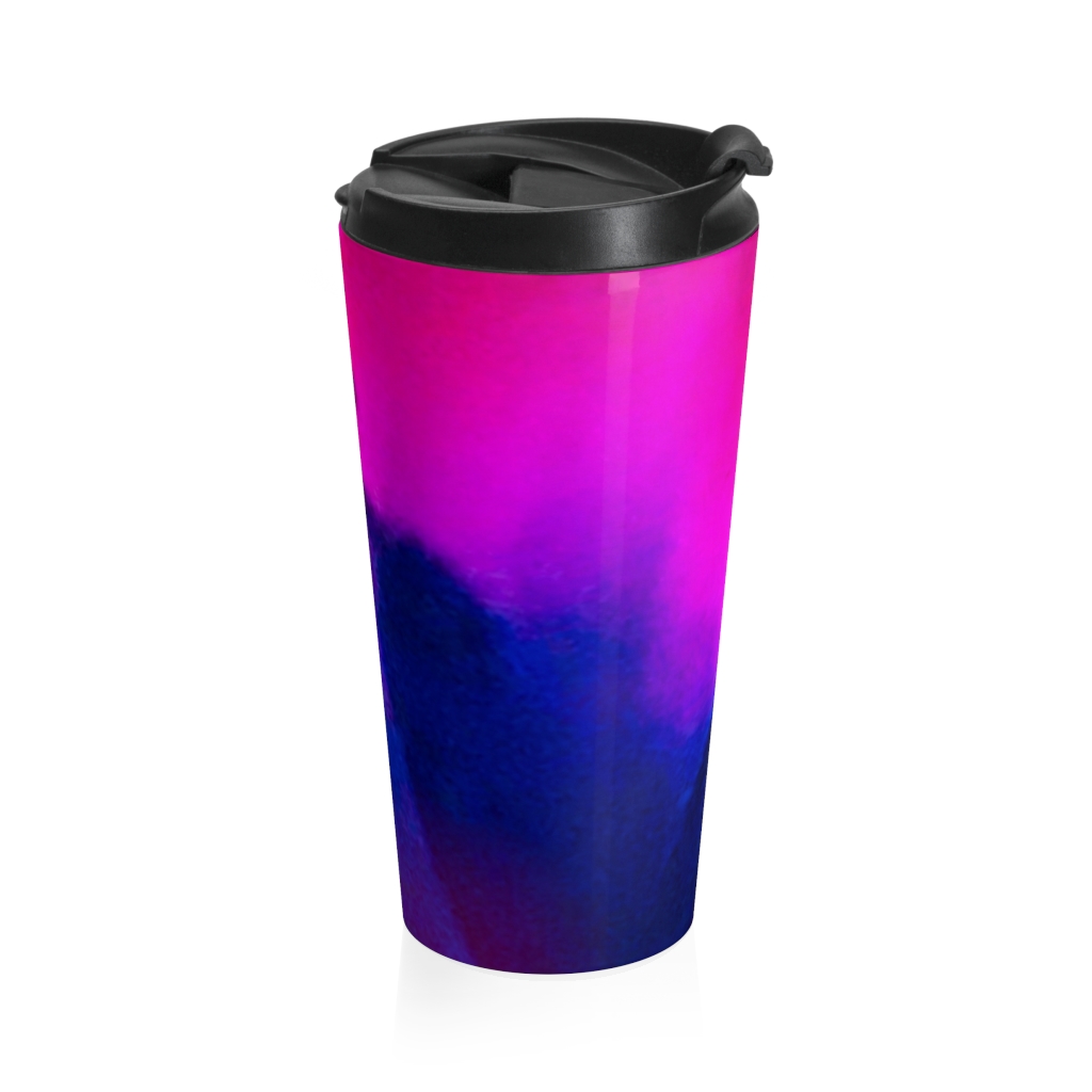 PINK TULIP Stainless Steel Travel Mug - Image 5