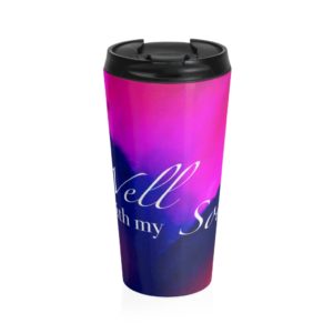 PINK TULIP  Hymn Collection  Stainless Steel Travel Mug