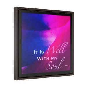 Square Framed Premium Gallery Wrap Canvas