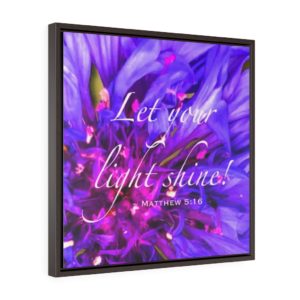 Square Framed Premium Gallery Wrap Canvas