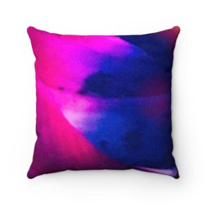 PINK TULIP Faux Suede Square Pillow Case