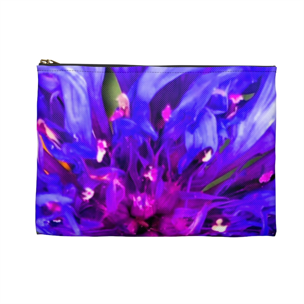 BLUE CORNFLOWER Accessory Pouch