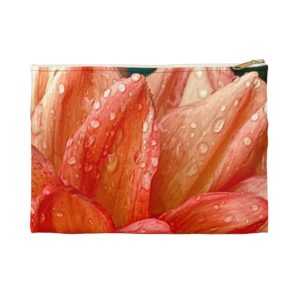 ORANGE DAHLIA Accessory Pouch