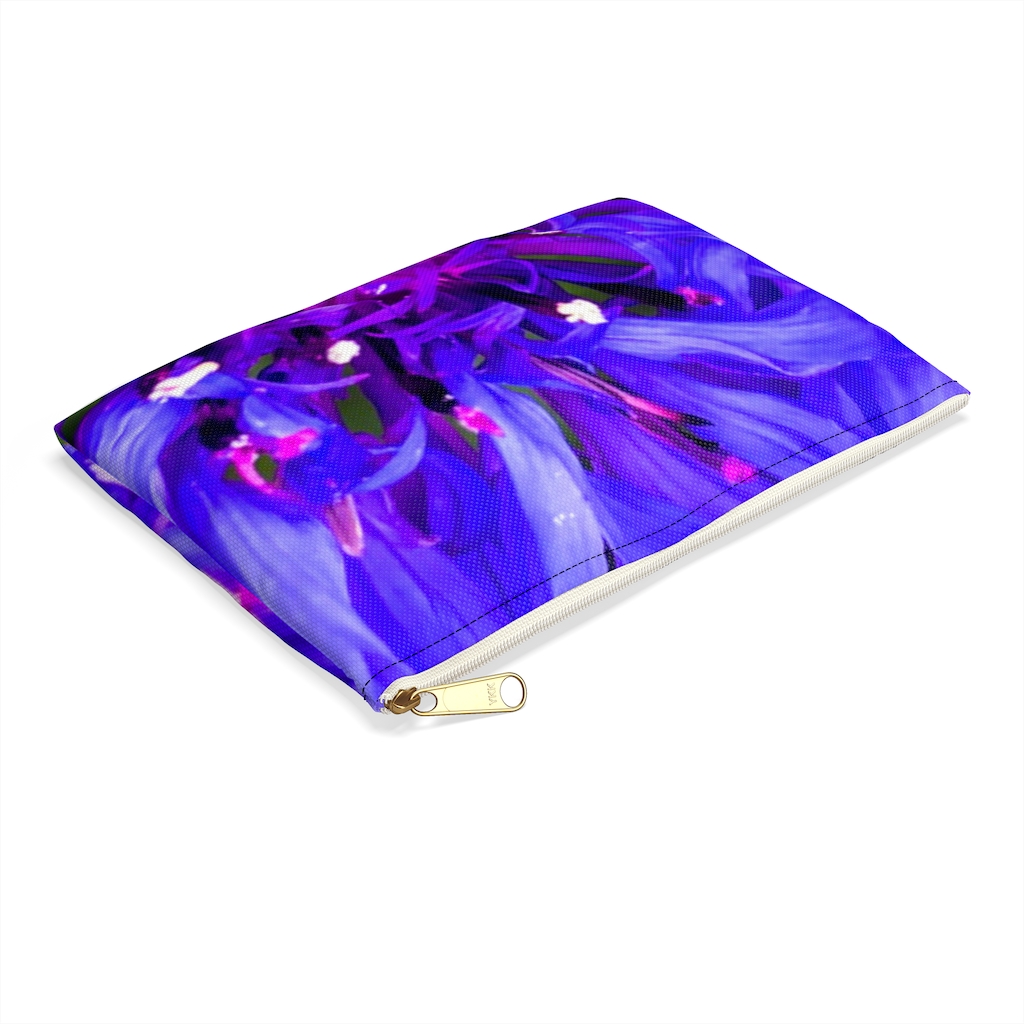 BLUE CORNFLOWER Accessory Pouch - Image 7