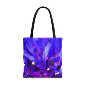 BLUE CORNFLOWER AOP Tote Bag