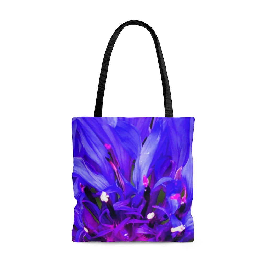 BLUE CORNFLOWER AOP Tote Bag