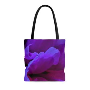 PURPLE GLADIOLUS AOP Tote Bag