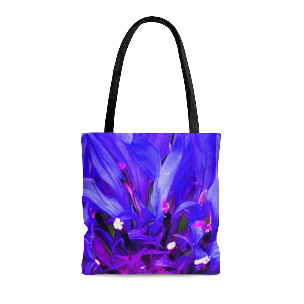 BLUE CORNFLOWER AOP Tote Bag - Image 5