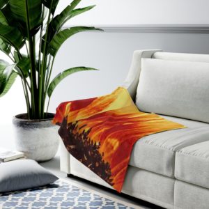 SUNFLOWER Velveteen Plush Blanket